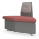In-Sit Upholstered Low Back External Concave Link