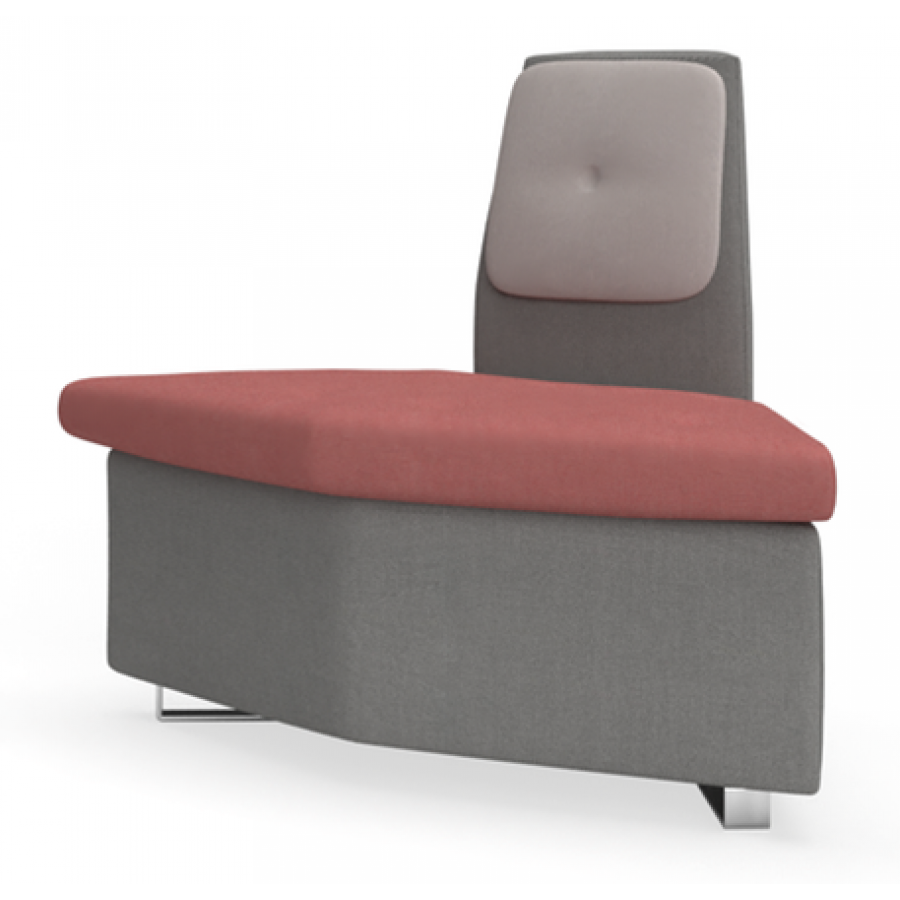 In-Sit Upholstered Low Back External Concave Link