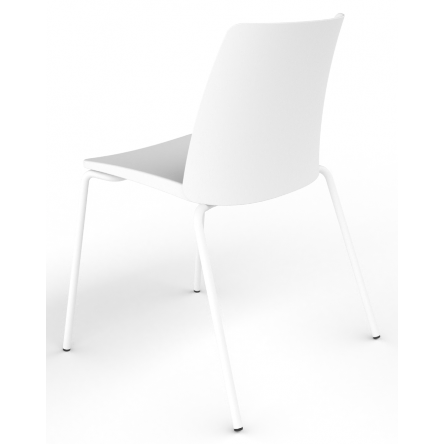 Melba Polypropylene Shell 4 Leg Frame Chair