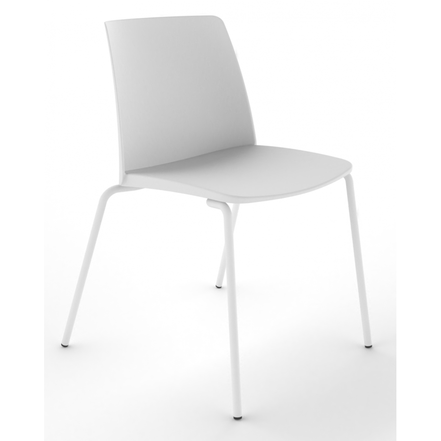 Melba Polypropylene Shell 4 Leg Frame Chair