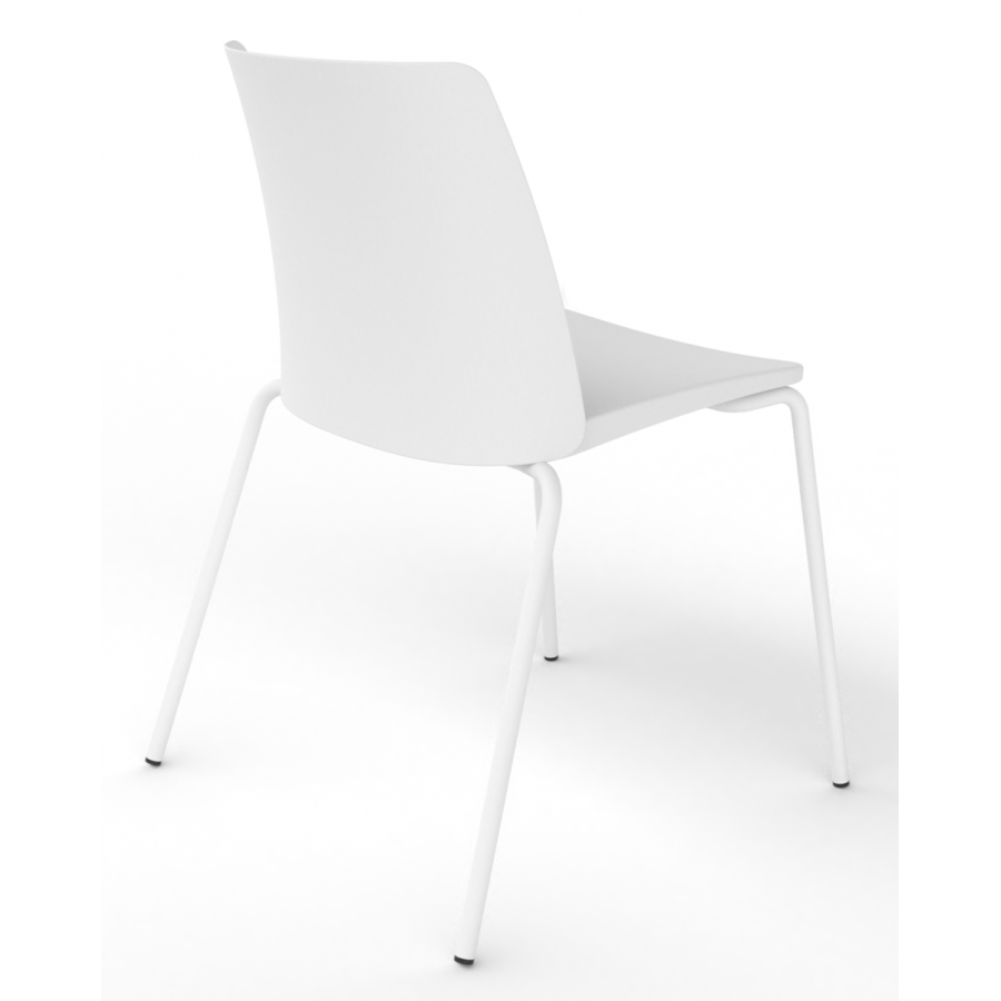 Melba Polypropylene Shell 4 Leg Frame Chair