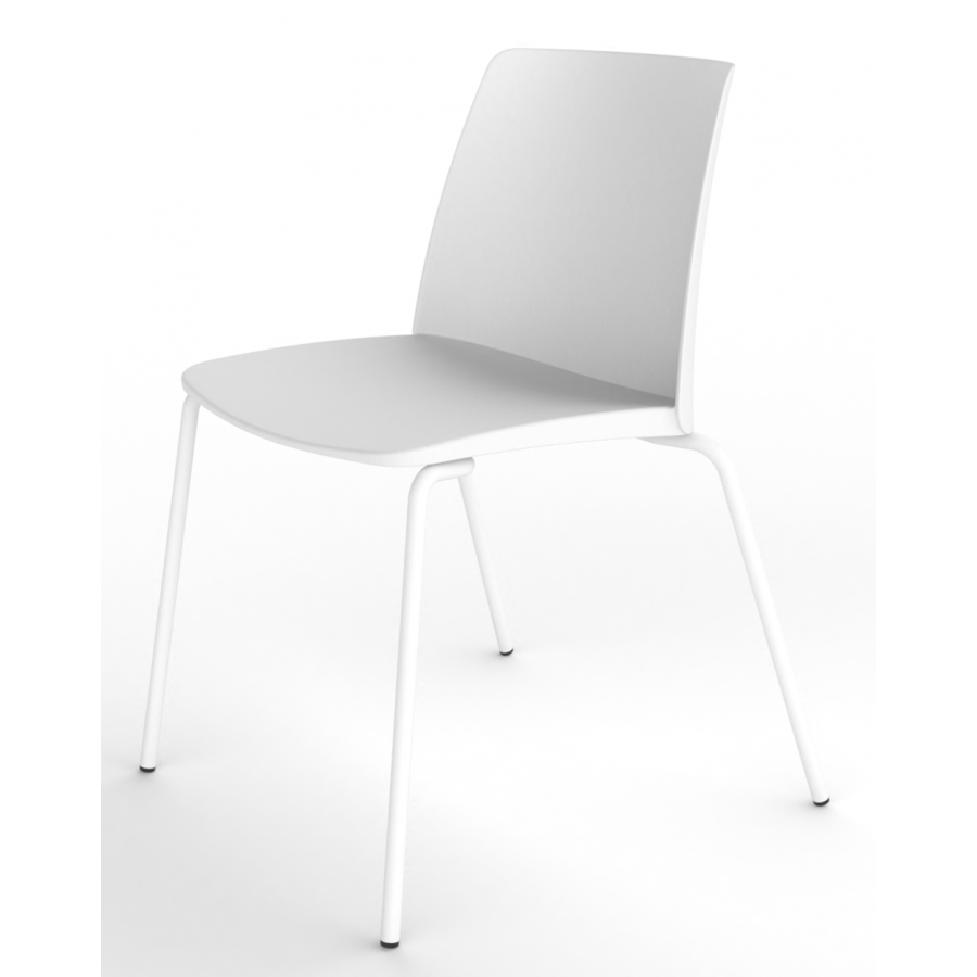 Melba Polypropylene Shell 4 Leg Frame Chair