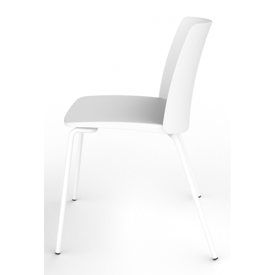 Melba Polypropylene Shell 4 Leg Frame Chair