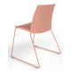 Melba Polypropylene Shell Skid Frame Chair