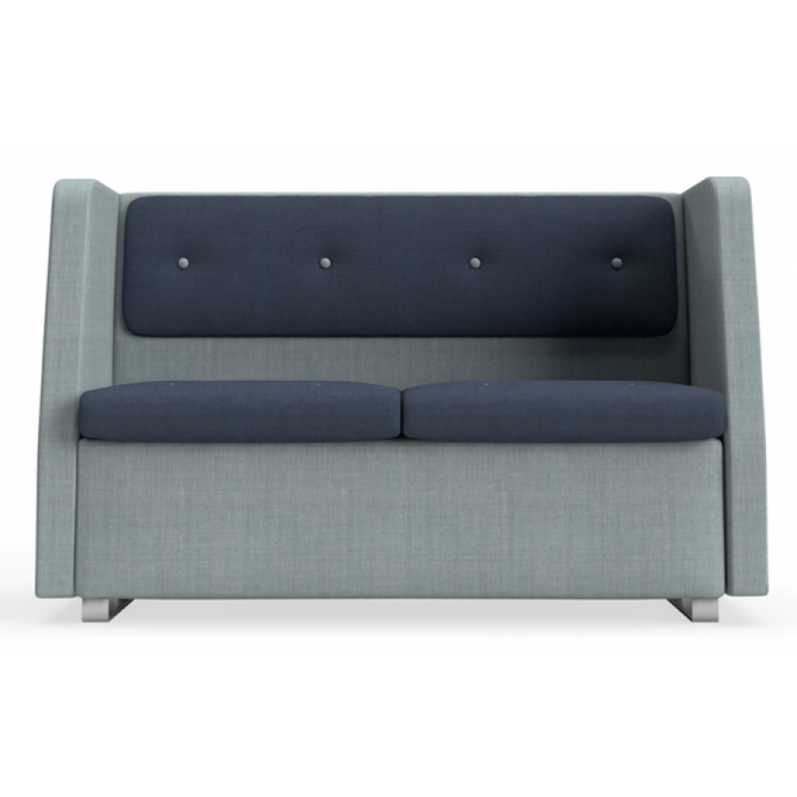 Mingle Bespoke High Arm Two Seater Sofa