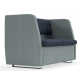 Mingle Bespoke High Arm Two Seater Sofa