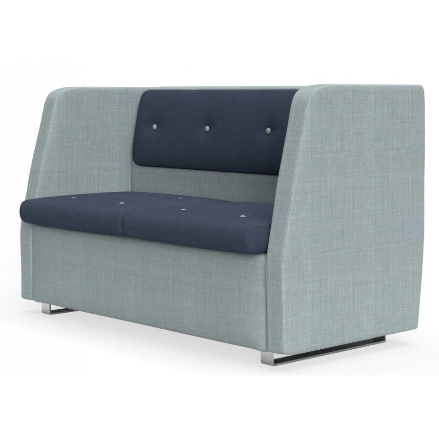 Mingle Bespoke High Arm Two Seater Sofa