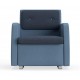 Mingle Upholstered Single Seater Sofa