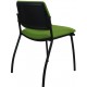 Morello Black Frame 4 Leg Visitor Chair 