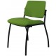 Morello Black Frame 4 Leg Visitor Chair 