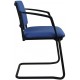 Morello Black Cantilever Visitor Chair 