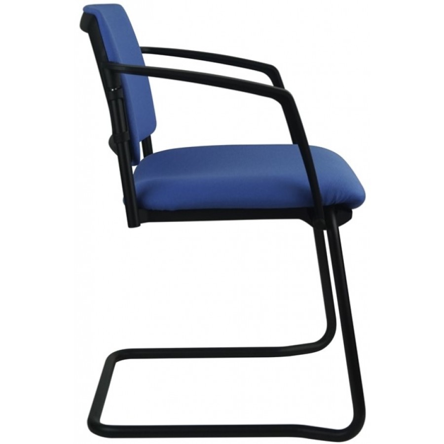 Morello Black Cantilever Visitor Chair 