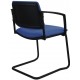 Morello Black Cantilever Visitor Chair 