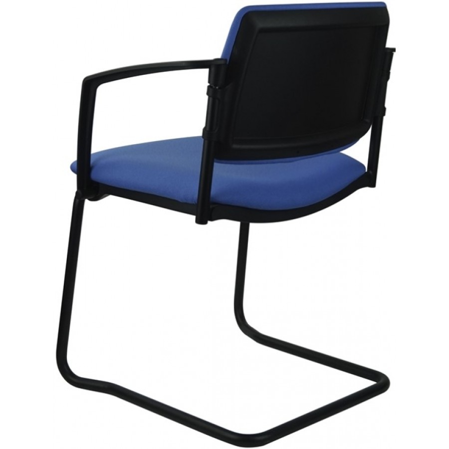 Morello Black Cantilever Visitor Chair 