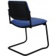 Morello Black Cantilever Visitor Chair 