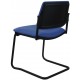 Morello Black Cantilever Visitor Chair 