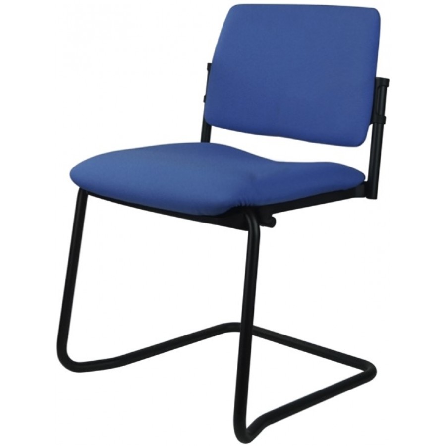 Morello Black Cantilever Visitor Chair 