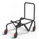 Nectar Plastic Seat And Back Skid Frame Stacking Chair