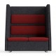 Retreat Upholstered High Back with Arms Sofa Pod