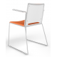 Tango Upholstered Seat And Back Stacking Chair