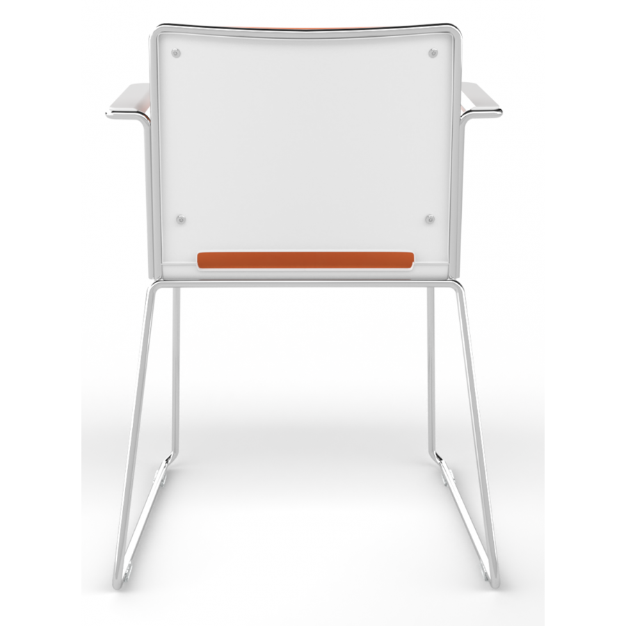 Tango Upholstered Seat And Back Stacking Chair