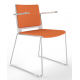 Tango Upholstered Seat And Back Stacking Chair