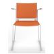 Tango Upholstered Seat And Back Stacking Chair