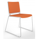 Tango Upholstered Seat And Back Stacking Chair