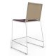 Tango Upholstered Seat and Plastic Back Stacking High Stool