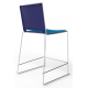 Tango Upholstered Seat and Back Stacking High Stool