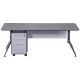 Nero Executive Three Drawer Pedestal