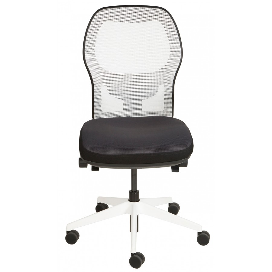 Applause Bespoke Ergonomic Task Chair With White Frame