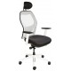 Applause Bespoke Ergonomic Task Chair With White Frame