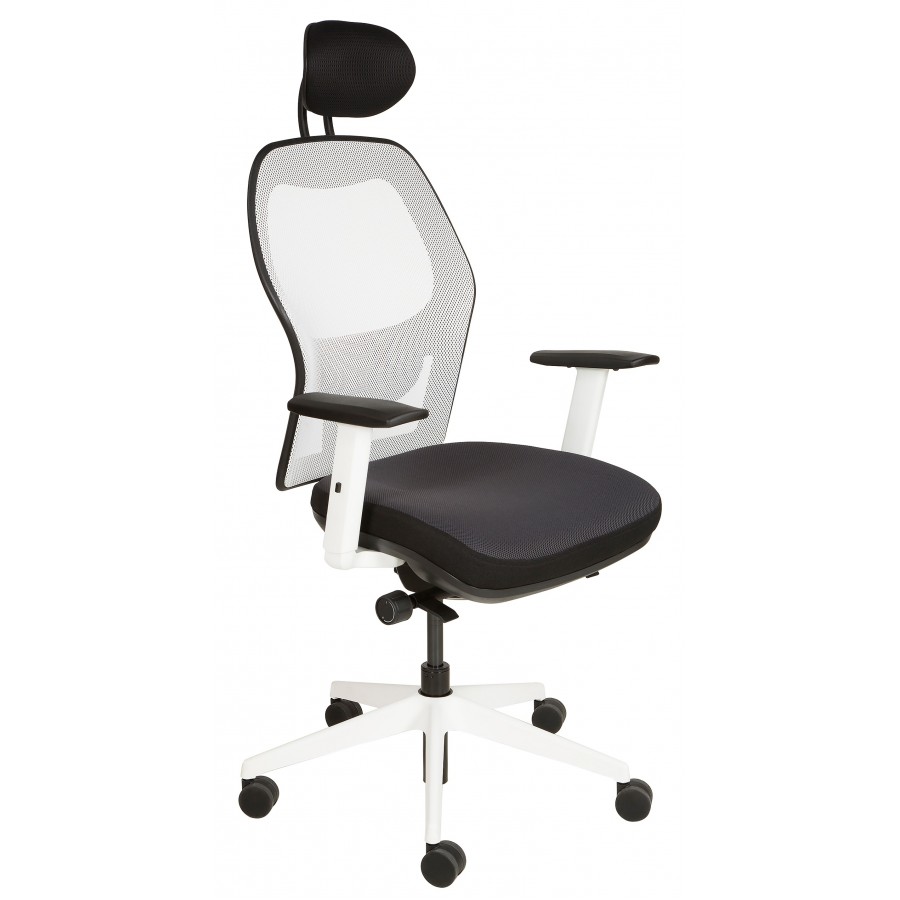 Applause Bespoke Ergonomic Task Chair With White Frame