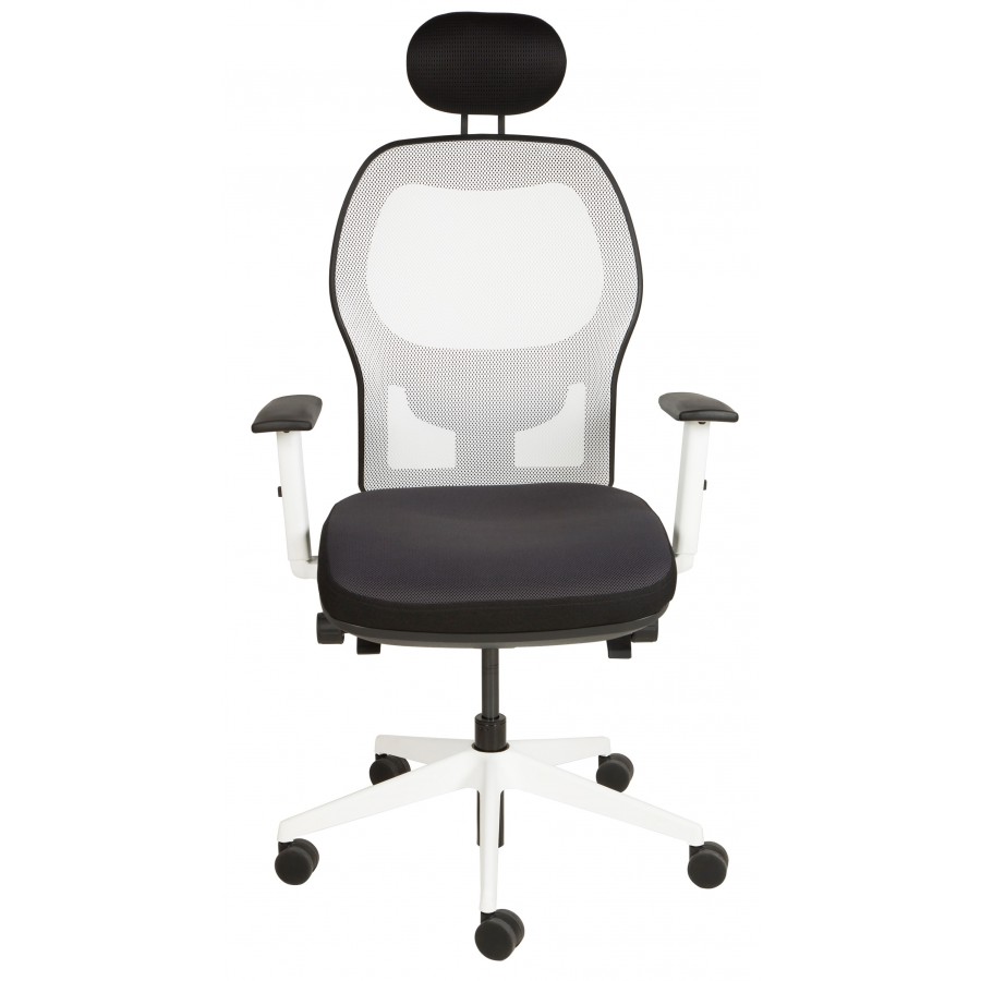 Applause Bespoke Ergonomic Task Chair With White Frame