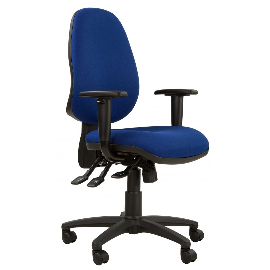 Kirby Bespoke 3 Lever Heavy Duty Ergonomic Task Chair