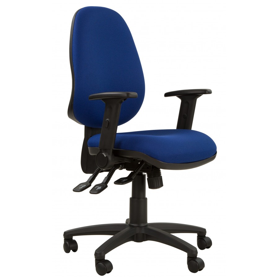 Kirby Bespoke 3 Lever Heavy Duty Ergonomic Task Chair