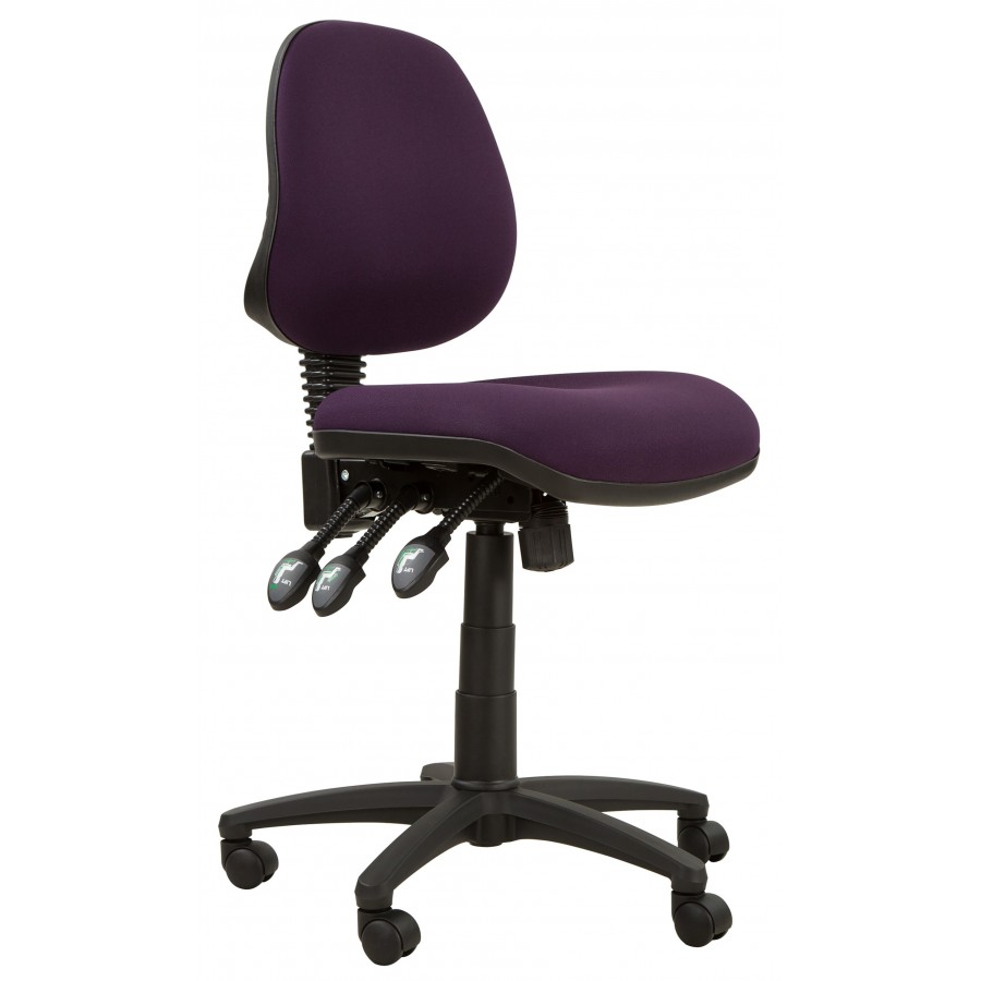 Stewart Bespoke Medium Back Fabric Operator Chair