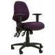 Stewart Bespoke Medium Back Fabric Operator Chair