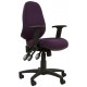 Stewart Bespoke High Back Fabric Operator Chair