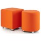 Sywell Bespoke Square Reception Seating Stool