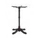 Bistro Black Cast Iron Table Base - Dining and Poseur Height