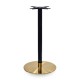 Cava Black And Gold Round Table Base