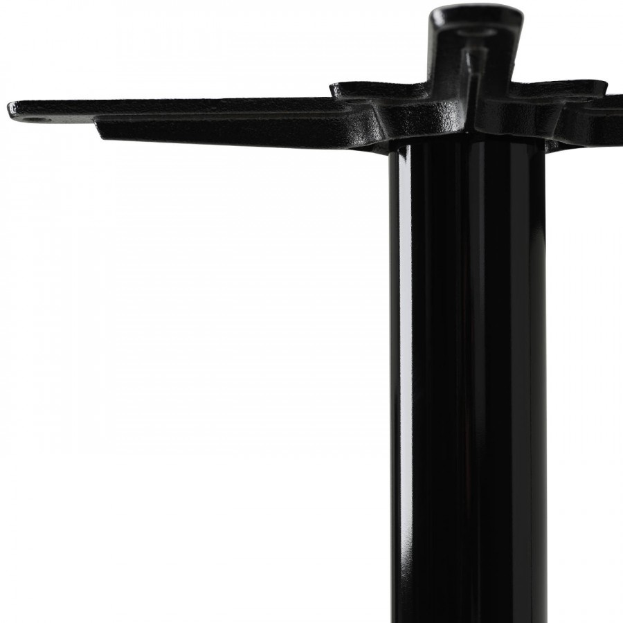 Cava Black And Gold Round Table Base