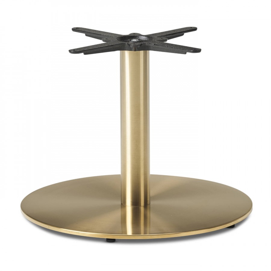 Cava Round Champagne Gold Base