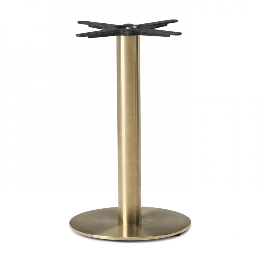 Cava Round Champagne Gold Base