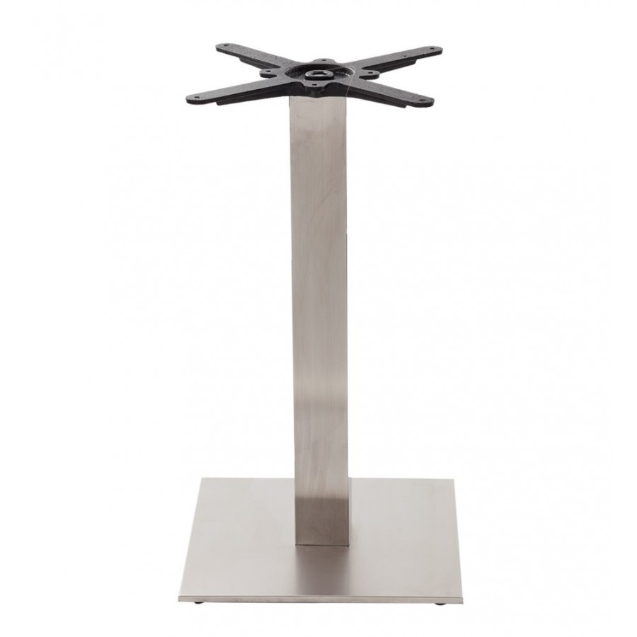 Danilo Stainless Steel Square Table Base