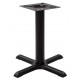 Phoenix Black Cruciform Small Table Base