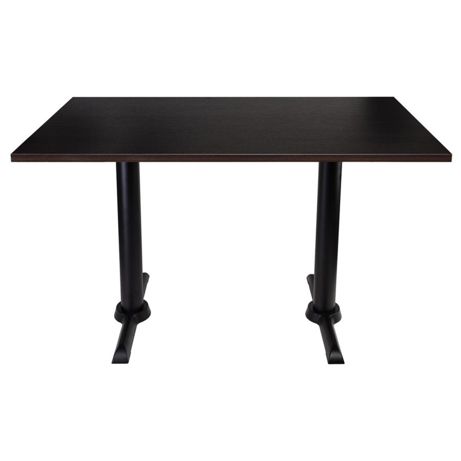 Phoenix Black Cruciform Twin Table Base