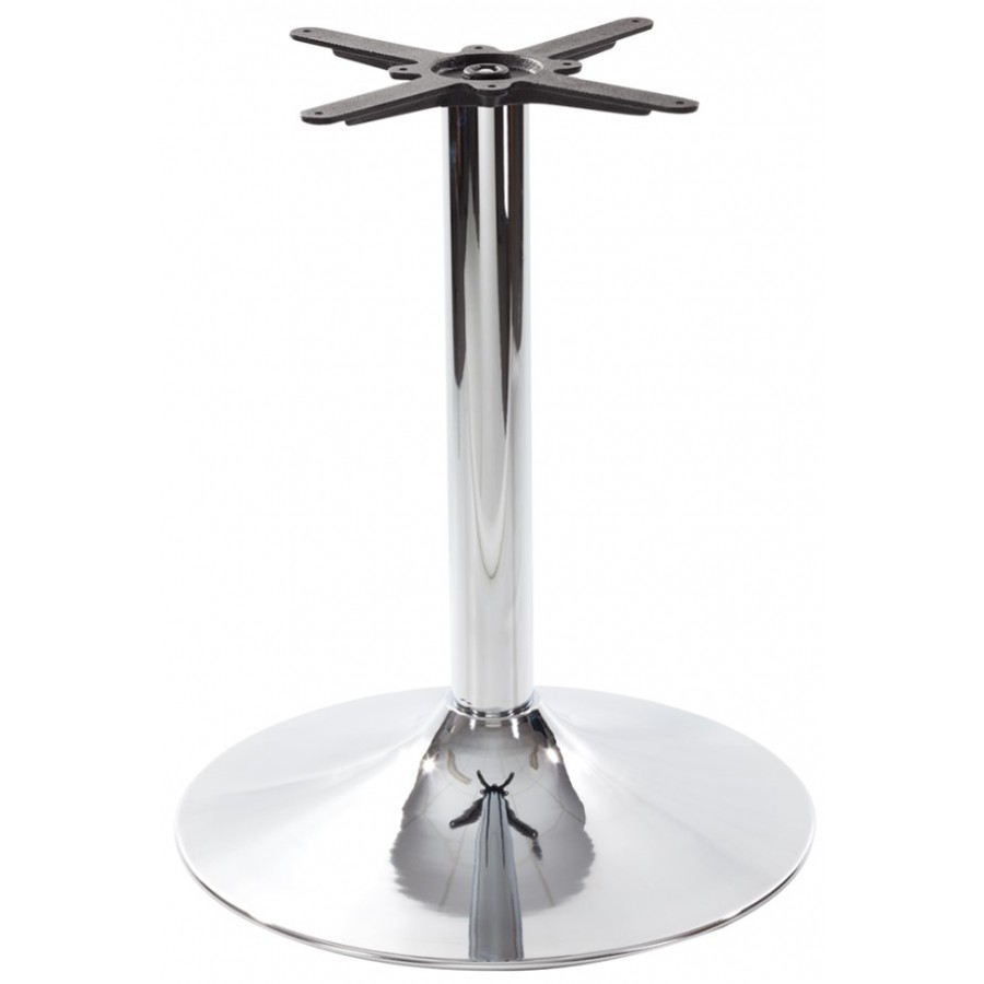 Ramiro Large Round Chrome Dining Table Base